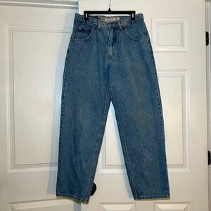 Bugle Boy Gold Label Baggy Fit Jeans Pleated 34 x 32 Y2K